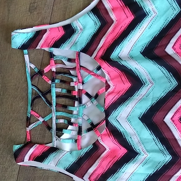 NWOT Unbranded Woman Dress lined  multicolor - Picture 4 of 5